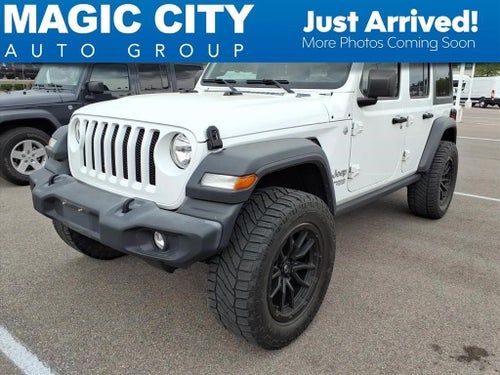 2018 Jeep Wrangler Unlimited Sport S 4x4
