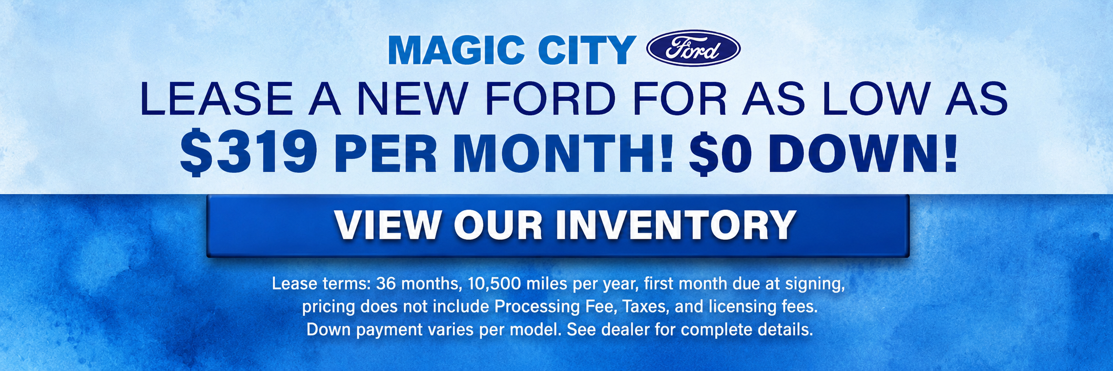 Lease Specials