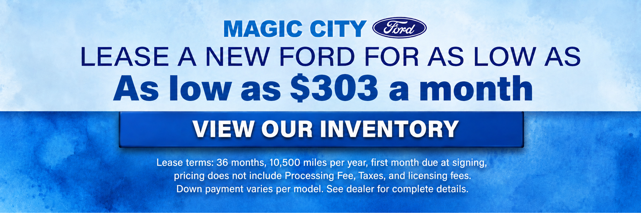 Lease Specials